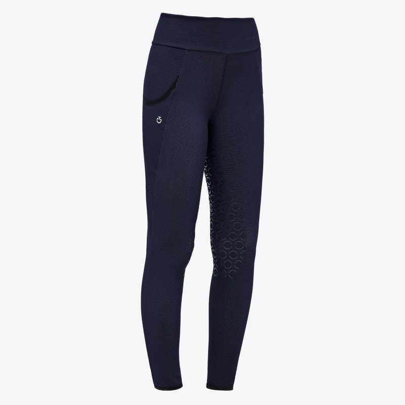 Cavalleria toscana bonded jersey mesh side pocket full grip leggings - Image 3