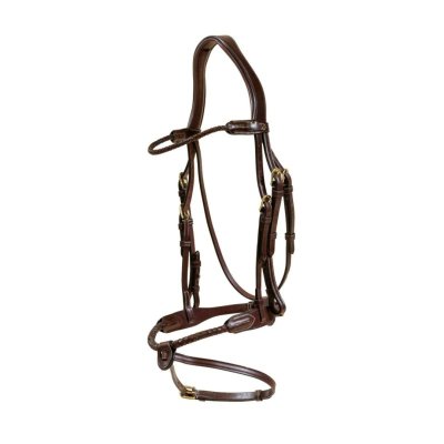 Dy'on Braided Flash Noseband Bridle