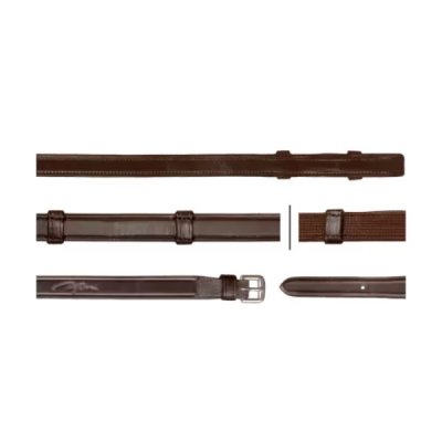 Dy'on New English Collection 5/8" Hunter Reins With 7 Leather Loops (Without Stopper)