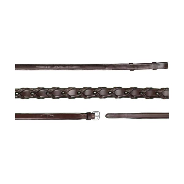 Dy'on US Hunter Collection 5/8" Laced Reins