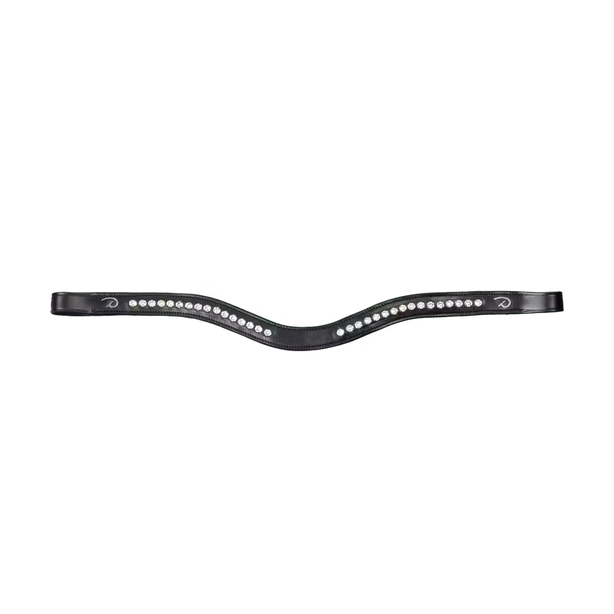 Dy'on New English Collection Half Swarovski V-Shaped Browband - Image 2