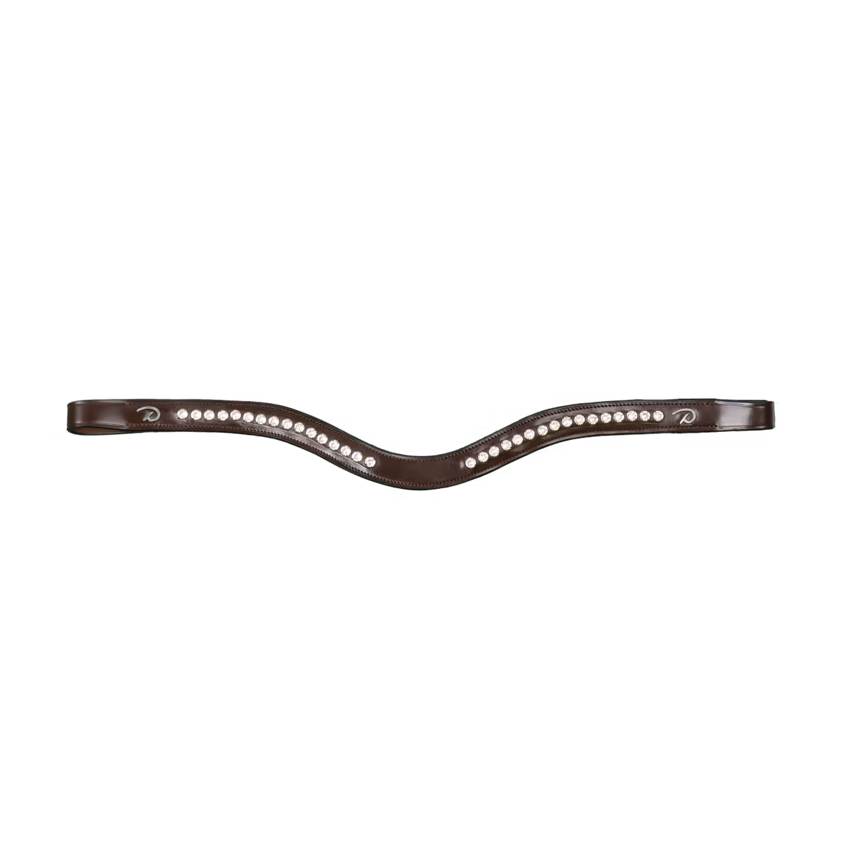 Dy'on New English Collection Half Swarovski V-Shaped Browband