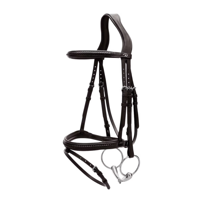 Dy'on New English Collection Plaited Flash Noseband Bridle