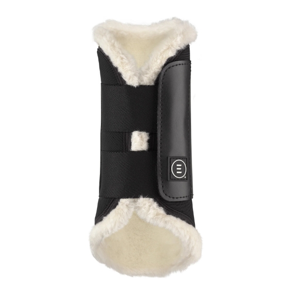 EquiFit D-Teq™ Hind Boot with Black w/Natural Vegan Sheepswool version of boots