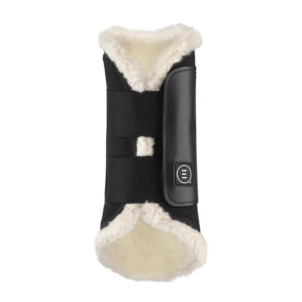 EquiFit D-Teq™ Hind Boot with Black w/Natural Vegan Sheepswool version of boots - Image 3