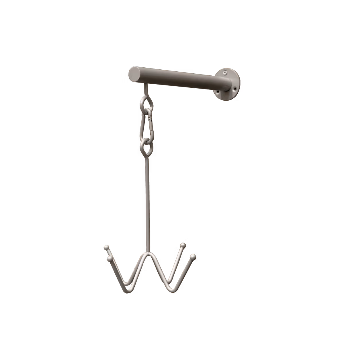 Grooming Deluxe Bridle Hook 4 Prong with Wall Attachment - Image 2
